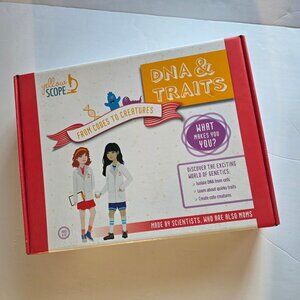 Yellow Scope DNA & Traits Science Kit Complete Open Box STEM Genetics Ages 8-12